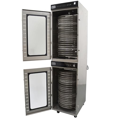 HQHAOTWU 40 Layers Stainless Steel Rotary Food Dehydrator Machine