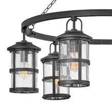 Hinkley Lakehouse Outdoor Large 6-Light Chandelier Black