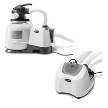 INTEX Krystal Clear 2,800 GPH Sand Filter Pump with QS500 Saltwater System