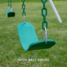 Backyard Discovery Big Brutus Metal Swing Set 10 Ft White