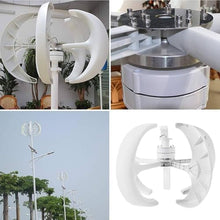 Zentorik Vertical Wind Turbine Generator Kit - 400W/600W/800W/1000W/1200W, 12V/24V, Compact Home Windmill for Off-Grid Renewable Energy Solutions, Efficient Power Generation