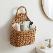 Whoasyst Handwoven Wall Hanging Planter Basket Breathable Planter Home Decoration for Indoor Outdoor Use Indoor Outdoor Hanging Flower Basket