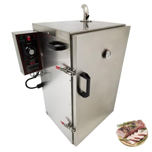 DINENOVATE Commercial Stainless Steel Meat Smoker 5-Layer 110V 1KW