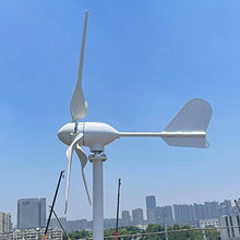 FLTXNY POWER Wind Turbine 1000W 24V Horizontal Wind Generator Kits 3 Blades with MPPT Charge Controller Free Energy
