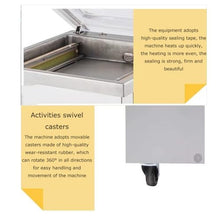 BEILOCKERY 110V 900W Digital Display Vacuum Packaging Machine Stainless Steel 15.7 inch Sealing Length