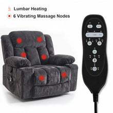 CUZSIT Oversized Recliner Chair for Living Room with Massage & Heat