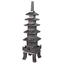 Design Toscano Nara Temple Pagoda Garden Statue 71 Inch Verdigris