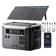 BP3000 Portable Power Station 3200W Solar Generator with 200W Panel