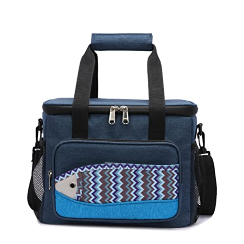 FRTHLK Fish Pattern Small Ice Pack Lunch Box Bag Insulation Waterproof Portable Outdoor Multifunctional Picnic