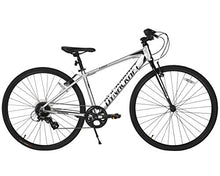 Dynacraft Alpine Eagle 700C 40CM Aluminum Frame Hybrid Bike Silver