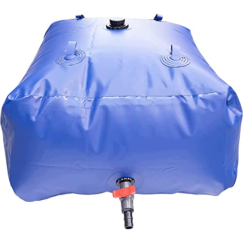 TCHAU Emergency Water Storage Outdoor Tank with Faucet Containers Water Container Foldable for Cars Emergency Bag Garden Rainwater Collector