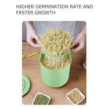 IGZVMBO Germination Jar Indoor House Plants Wheat Grass Tool Trays Starter Sprouts Sprouter Beans Plant Germination Equipment Tray Sprout Kit Appendix Fully A