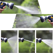 XIXIDIAN Hose Nozzle, Heavy Duty Hose Sprayer with 8 Adjustable Watering Patterns, Thumb Control Garden Hose Nozzle with Ergonomic Grip,