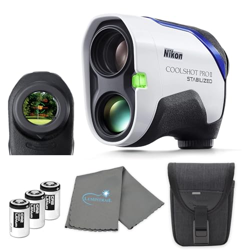 Nikon COOLSHOT ProII Golf Laser Rangefinder White