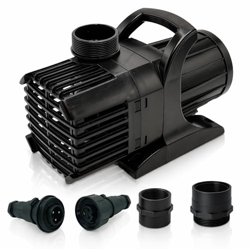 Aqua Pulse Submersible Pond Pump, 6,100 GPH, 100 ft Quick Disconnect Cord