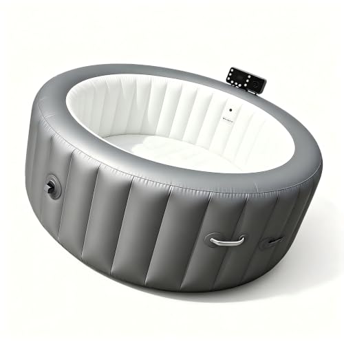 Certified PVC Spa Pool: Heated & Filtered Inflatable Swimming Pool for Courtyard Fun