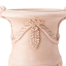 Merax 2 Set 24.8" Elegant MGO Flower Urn Planter, Terracotta