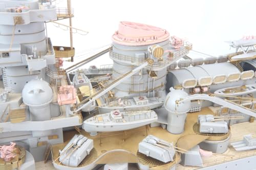 Generic MK.1 Design 1/200 DKM Battleship SCHARNHORST Detail-up Parts DX Pack for Trumpeter