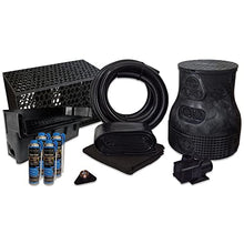 HALF OFF PONDS Savio Pond Free Waterfall Kit with MatrixBlox, 6100 GPH Pump, 10' x 30' PVC Liner Black