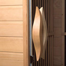 Durasage 2-Person Carbon Infrared Sauna - Canadian Hemlock Wooden Sauna - 1700 Watts - Premium Stereo Sound Wood