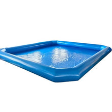 BREVELTION 23x23x1.8ft Inflatable Pool for Water Walking Ball Swimming Pools for Water Playing Game Entertainment with 800W Blower Household and Commercial