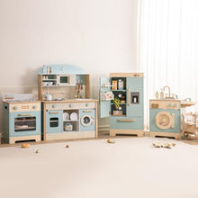 ROBOTIME Wooden Kids Kitchen Playset Toy Kitchen Sets