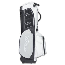 Titleist Players 5 Stand Bag (5-Way Top) White/Charcoal/Gray
