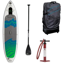 Hala Hoss Tour EX Inflatable Stand-Up Paddle Board (SUP) Green/Blue