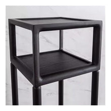 LUYOUBOZHU Vase Stand New Chinese Simple Wood Flower Rack, Bonsai Display Base for Living Room Balcony