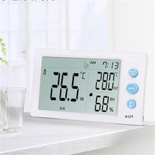 HBJWOV Digital Large Screen Temperature and Humidity Meter Home Indoor Electronic Thermometer Hygrometer Outdoor