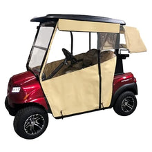 DOORWORKS GOLF CART ENCLOSURES Tan Vinyl Golf Cart Cover
