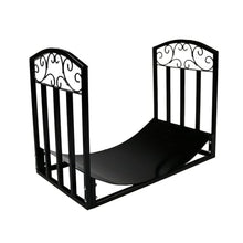 WXPWAMZ Heavy Duty Metal Firewood Rack With Tool Holder, Indoor Outdoor Fi Log Storage Timber Holder, Space-Saving