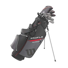 WILSON Golf Profile Platinum Package Set Men's Right Handed Grey/Black/Red