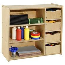 Contender Kids Bookshelf & Toy Storage Natural
