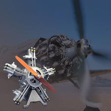 Moderock 5 Cylinder Radial Engine Model Kit Educational DIY Toy