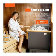 IOKGVEDD Sauna Heater, Sauna Heater, Electric Stove, Bathroom with Integrated Controls, Adjustable Temperature for Home, Hotel, SPA for Home, Commercial