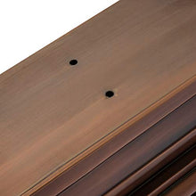 H Potter Window Box Planter with Brackets - 48" Copper Finish