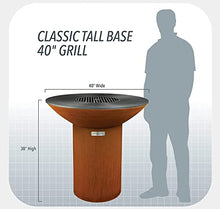 ARTEFLAME Charcoal BBQ Grill and Fire Pit Bundle Corten