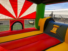 JumpOrange Ninja Warrior Bounce House Water Slide Combo with Blower Ninja