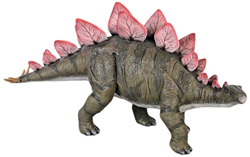 Design Toscano Stegosaurus Scaled Dinosaur Statue Full Color