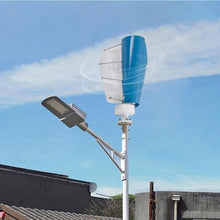 HENGJINGTR Spiral Wind Turbine Portable Generator 600W 12V 24V 48V 2 Blade Free Energy No Noise Wind Power Generator W/Controller for Wind and Solar Power Generation,12V