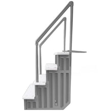 Grey w/White Steps Pool Ladder for Aqua Select, Weight Capacity 350 lbs