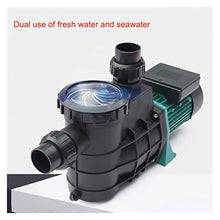 2023 New Self-Priming Circulating Filter Pump 2 Inch/50mm for Freshwater Seawater in Fish Ponds Swimming Pools and Baths (Color : HLB-100 1HP, Size : 2-2-0)