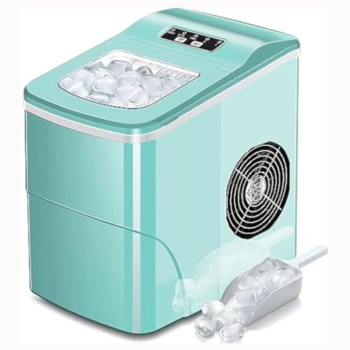 TEDILUVI Ice Makers Countertop 26Lbs/24Hrs Portable Machine 2 Cubes Size Selectable