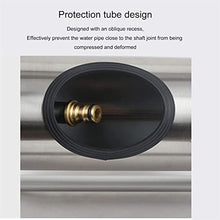 YEHOZZ Wall Mounted Garden Hose Reel, Metal Hose Reel,Hose Reel Garden Accessories, Adjustable Spray Nozzle Gun, Lawn & Garden Watering Equipment,Rack+25mHose