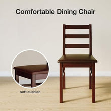 FURUIM2024M Dining Table Dining Table Set for 4 Compact Kitchen Table and Chairs for Home and Apartment Farmhouse Wood Kitchen Dining Room Table Set Table and Chairs Dining
