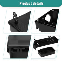 50 Packs Bait Station Trap with Key Heavy-Duty Outdoor Bait Box for Pets &