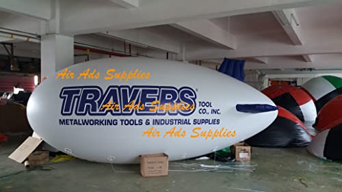 Air-Ads Supplies 20ft Giant Inflatable Blimp Sign Strawberry Promotion White