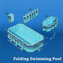Portable No-Inflation Foldable Pool Outdoor Summer Swimming Pool