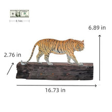 FENGSHUI-CAISHEN Pure Copper Tiger Statue Colourful